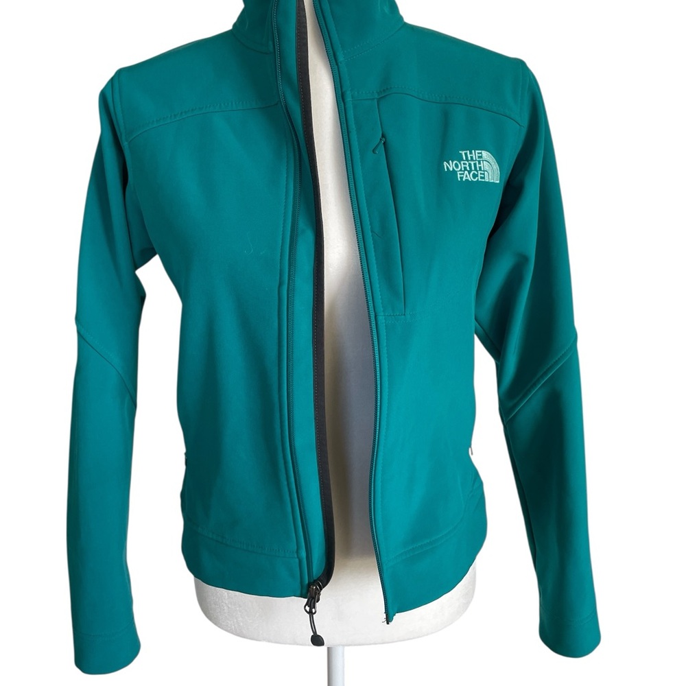 The North Face Women's Turquoise Full Zip Jacket - Picture 3 of 5